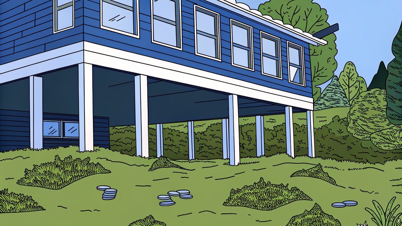 Illustration of hidden costs like permits and demolition fees appearing unexpectedly
